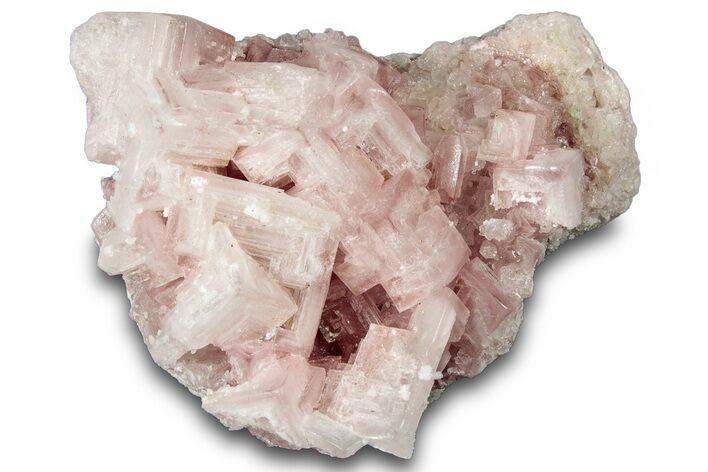 Pink Halite Crystal Cluster - Trona, California #314161